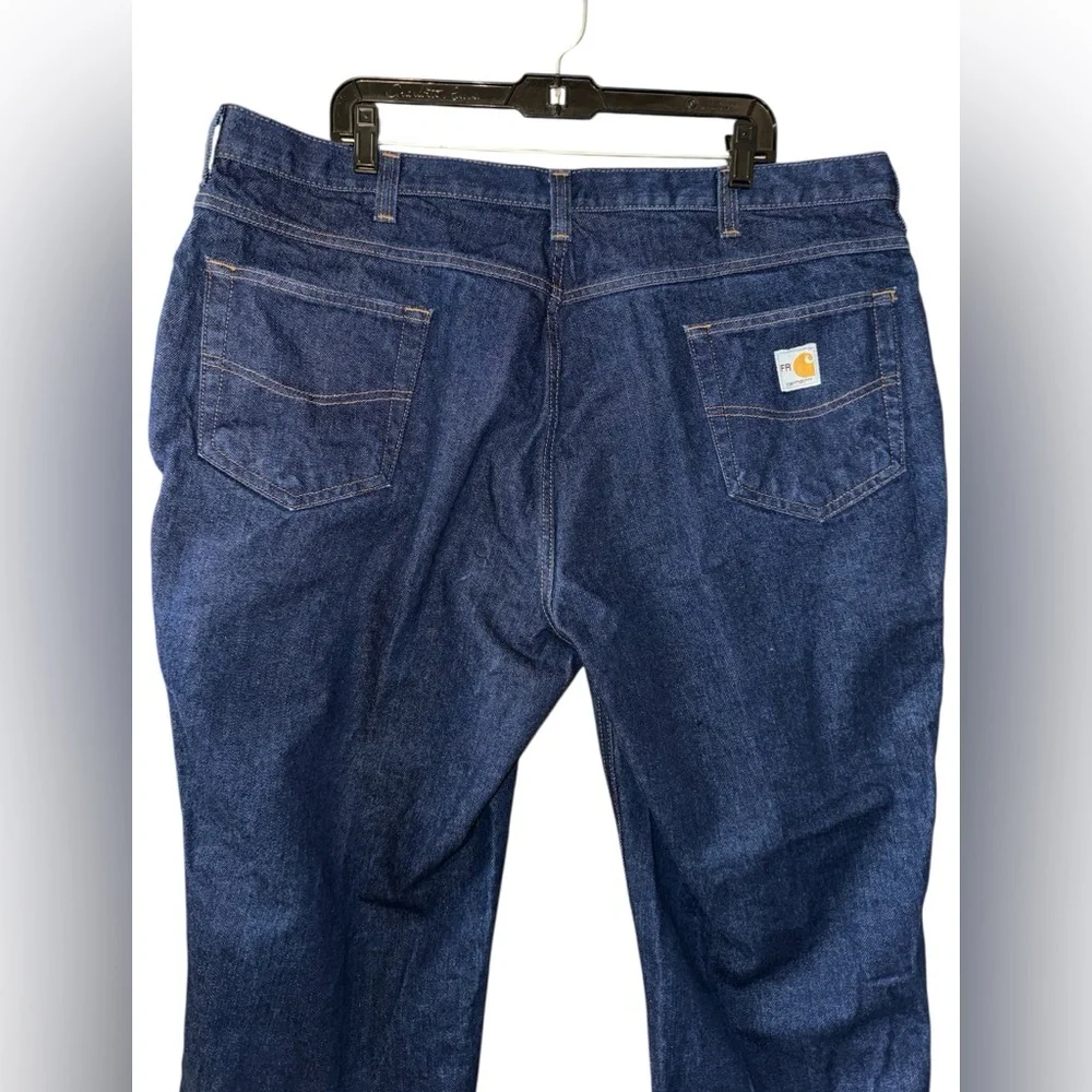 Carhartt Flame-Resistant Signature Denim Jeans Relaxed Fit men’s 44 x 32 280-83